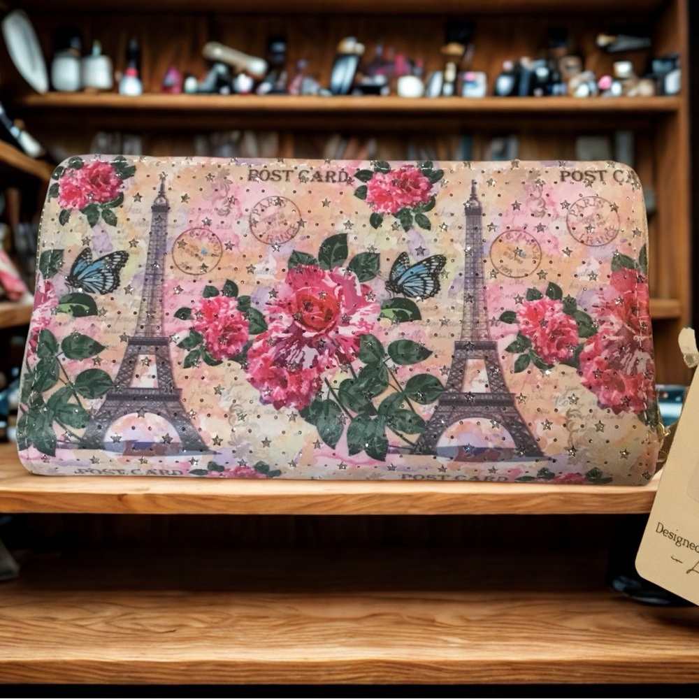 Floral Parisian Women's Clutch